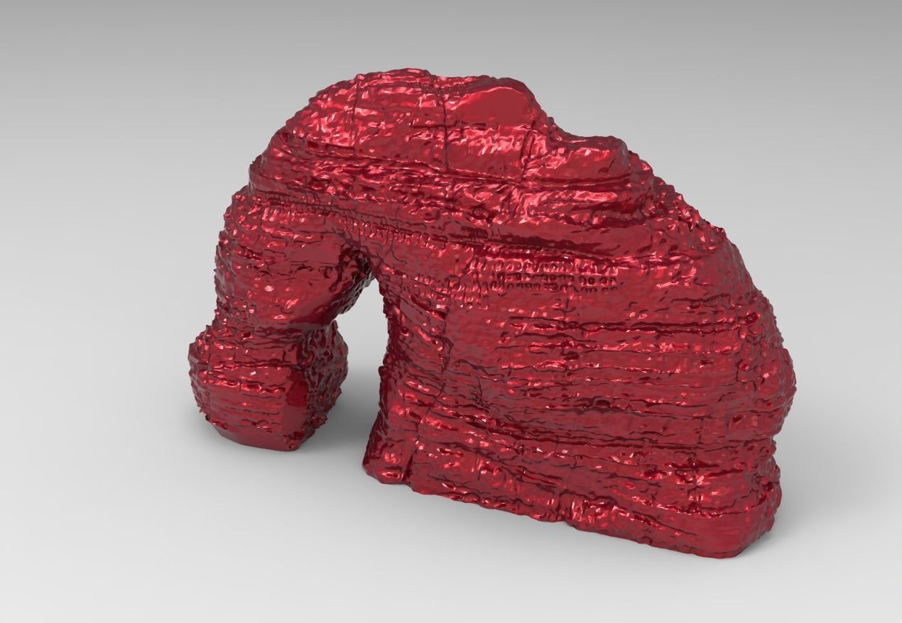 Saudi Arabia Elephant Rock KSA 3D print model_6