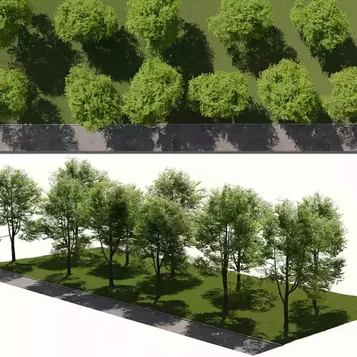 Landscape toolkit street 3D model