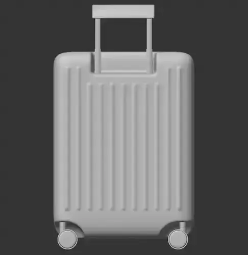 Suitcase C4D 3D model