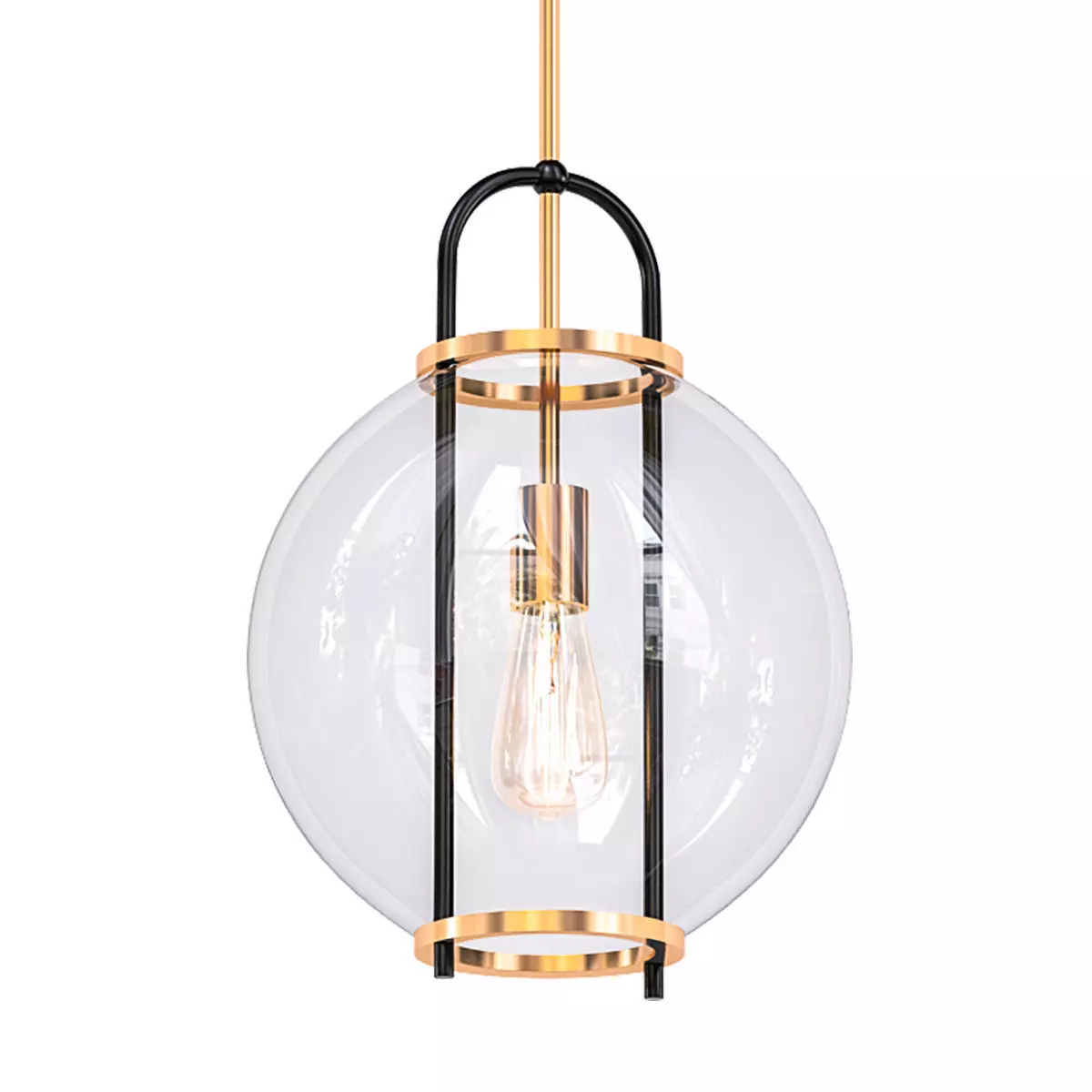 Retro Globe 3D model_0