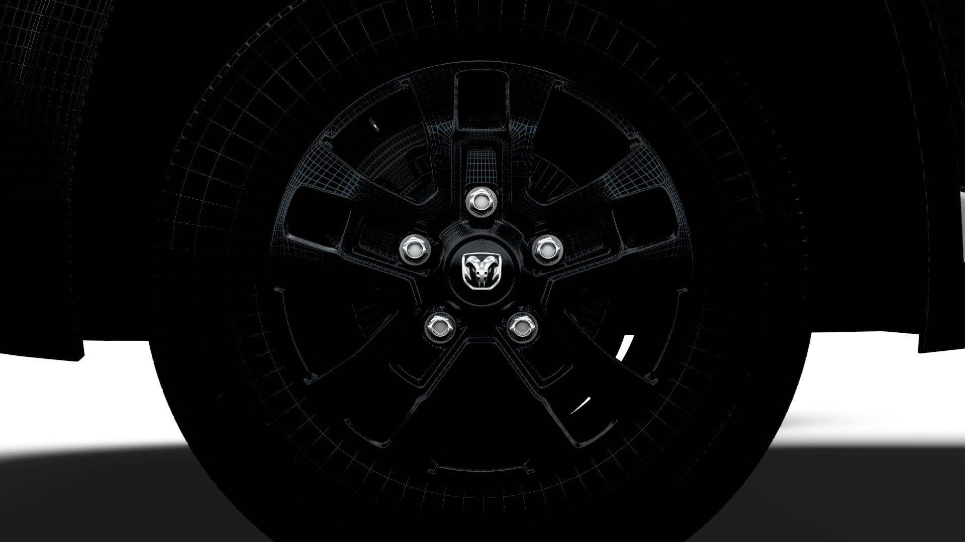 RAM Promaster Van L4H2 HQ Interior 2023 3D model_26