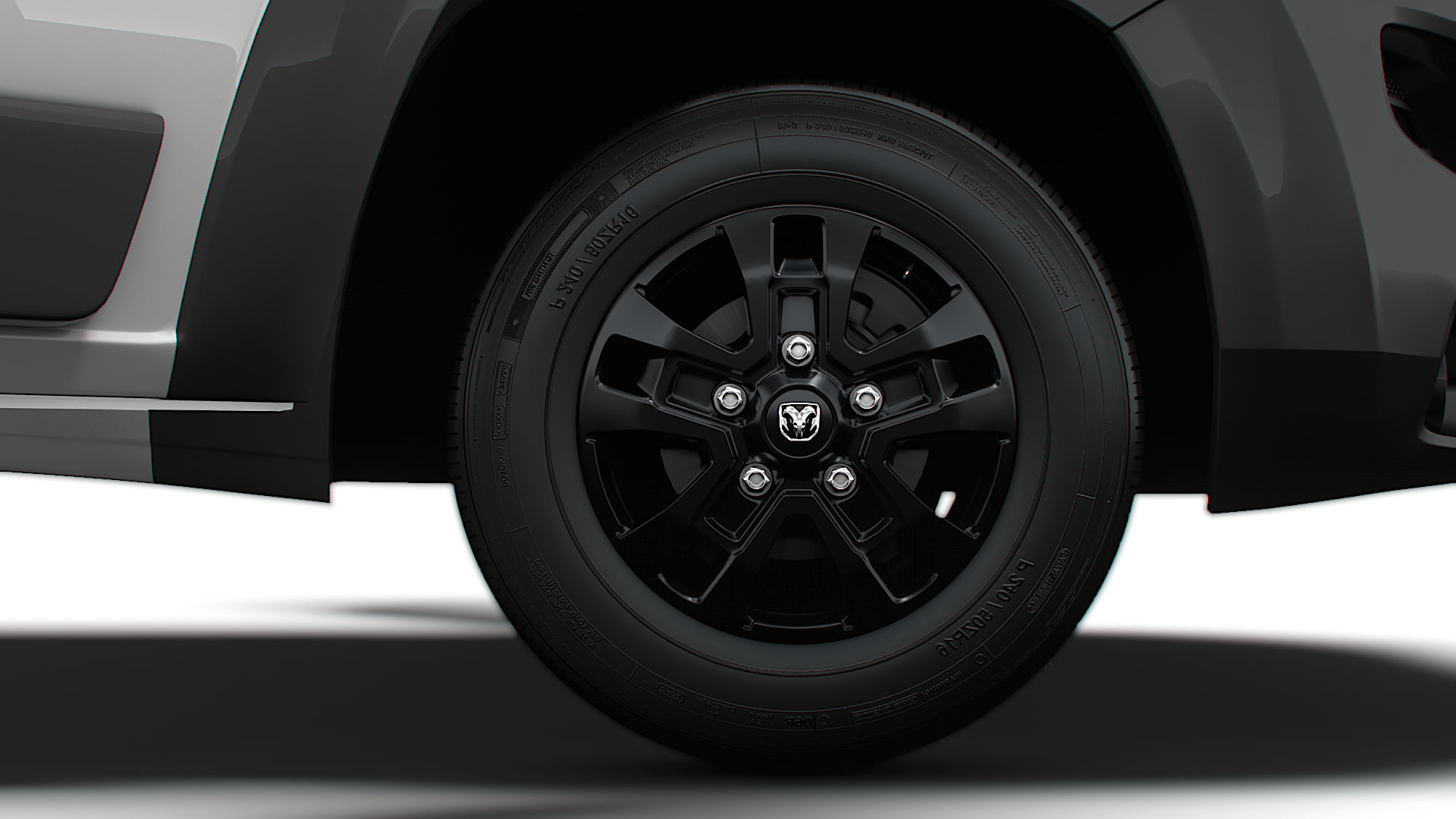 RAM Promaster Van L4H2 HQ Interior 2023 3D model_9