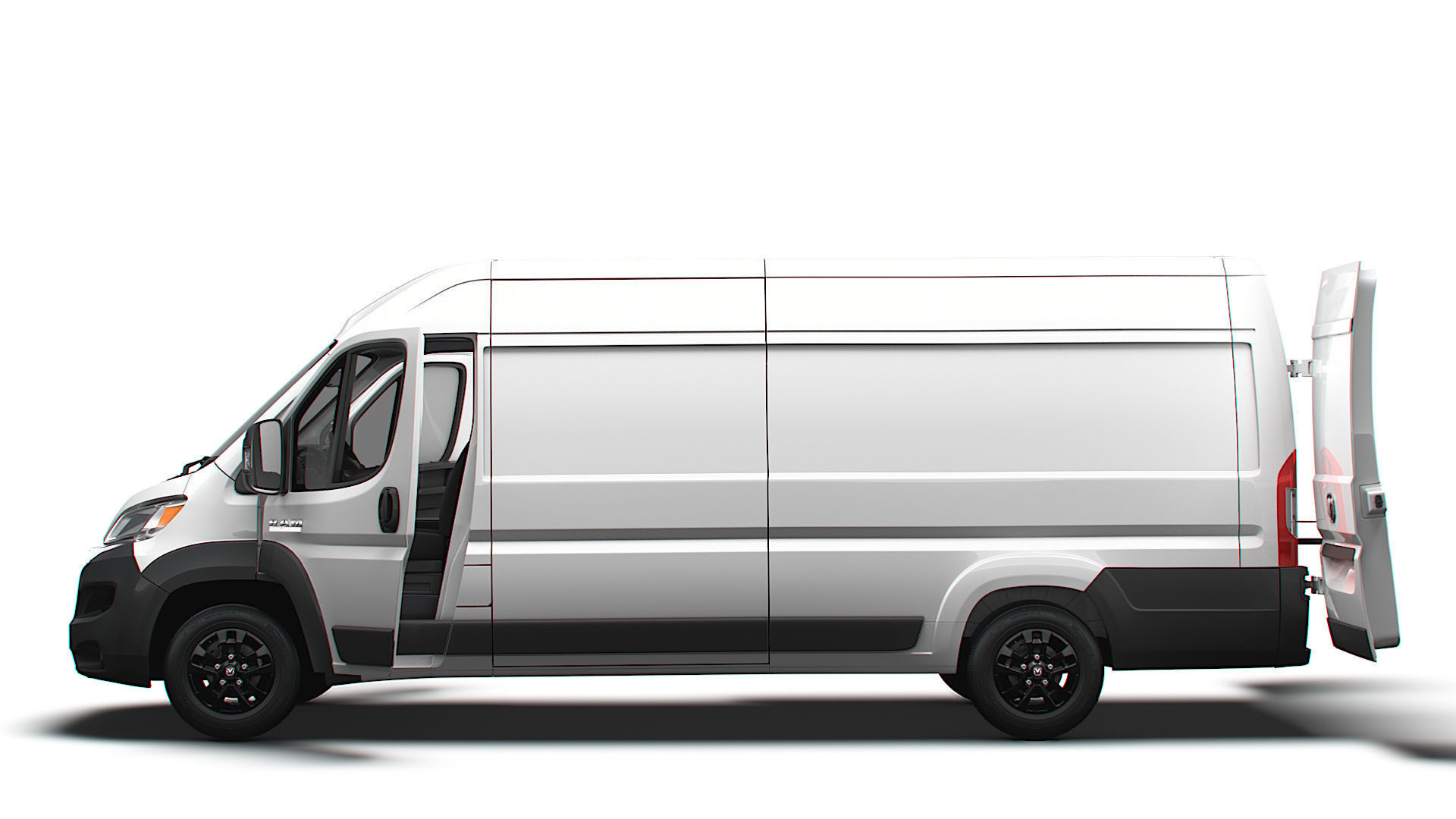 RAM Promaster Van L4H2 HQ Interior 2023 3D model_4