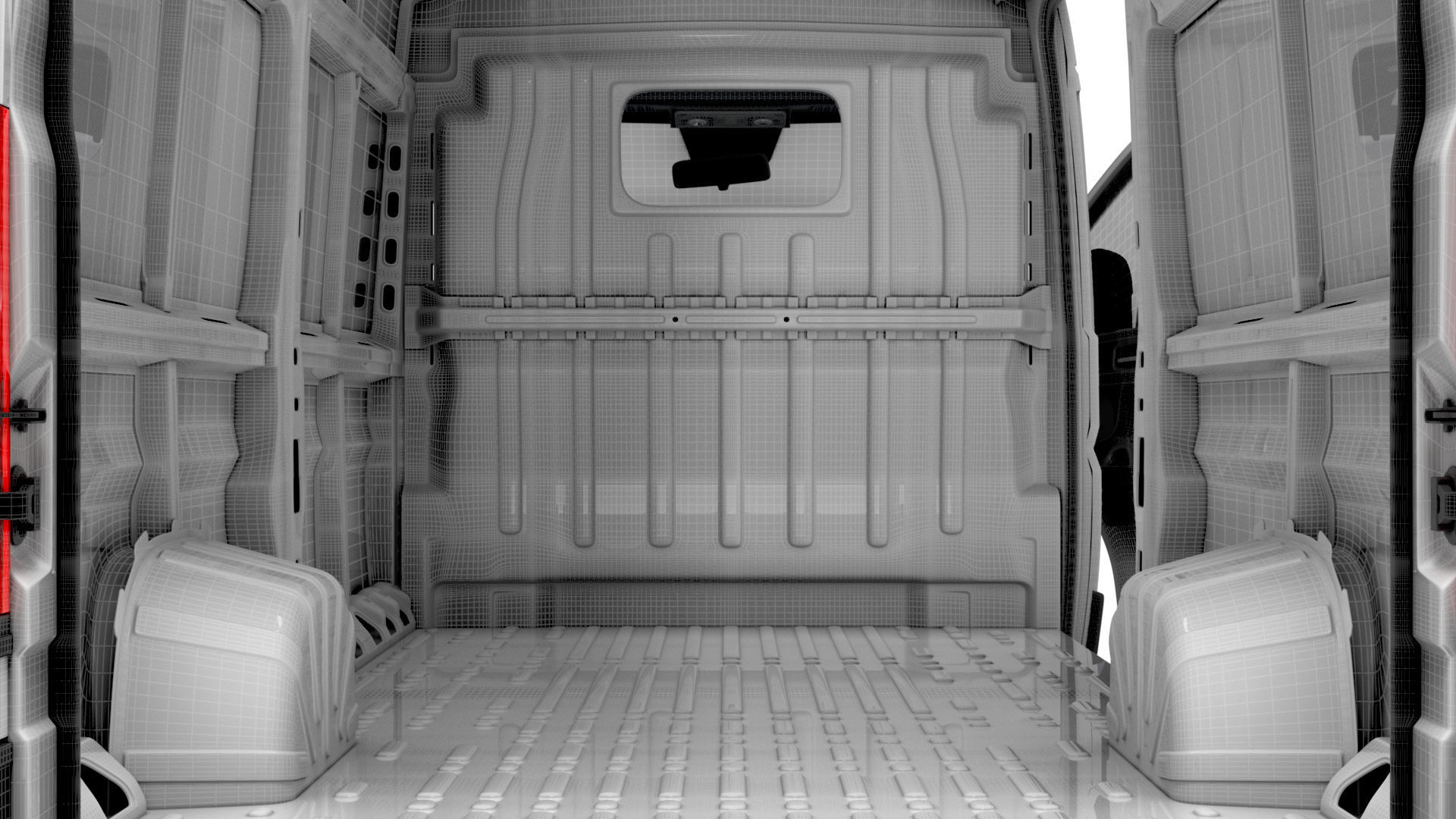 RAM Promaster Van L4H2 HQ Interior 2023 3D model_27