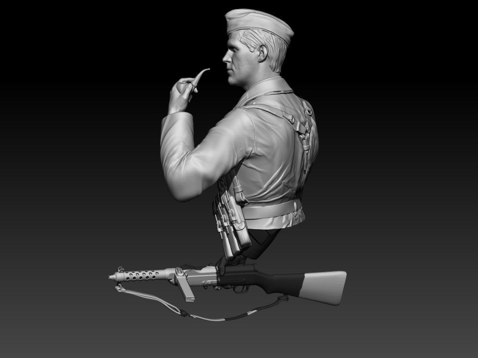 Fritz - Smoking Pipe 3D print model_4