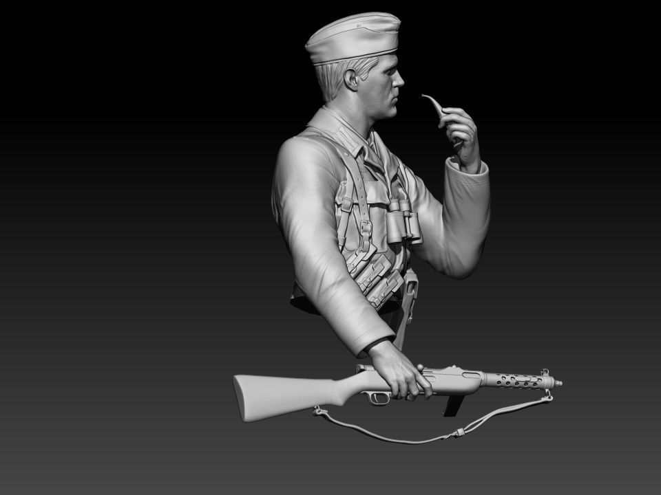 Fritz - Smoking Pipe 3D print model_2
