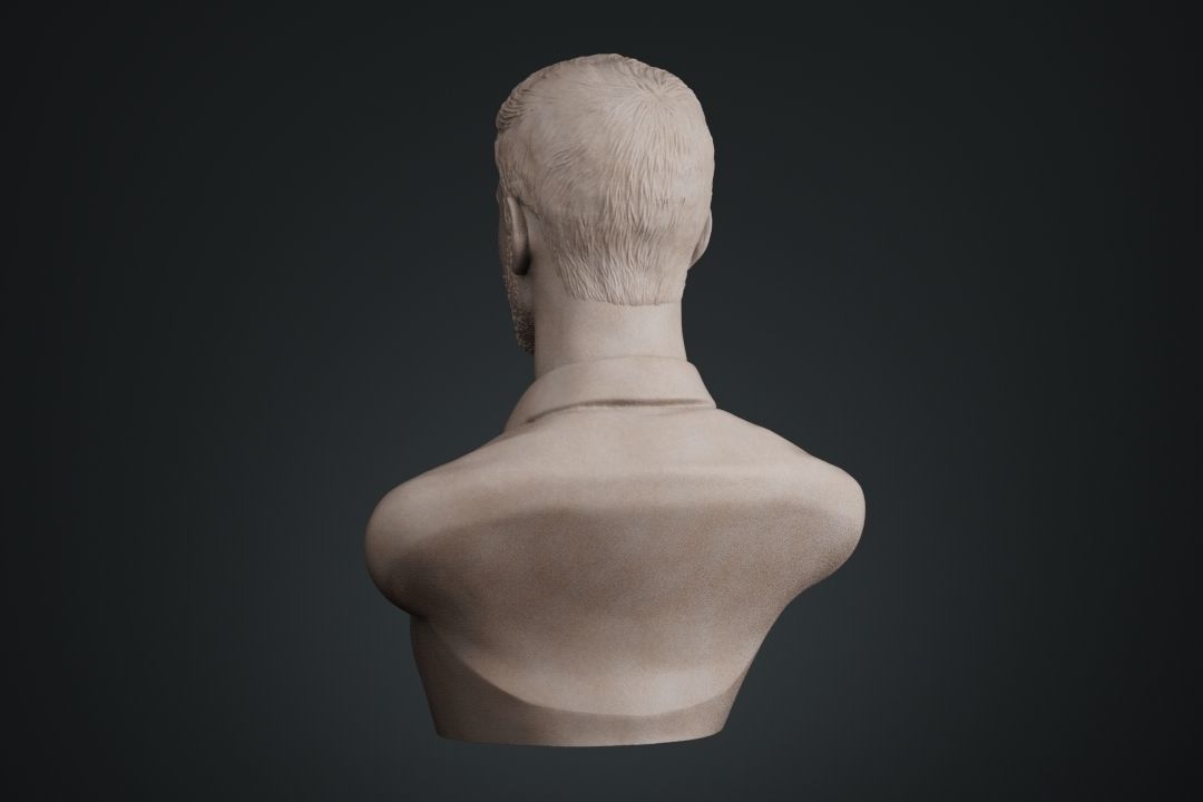 Novak Djokovic 3D print model_12