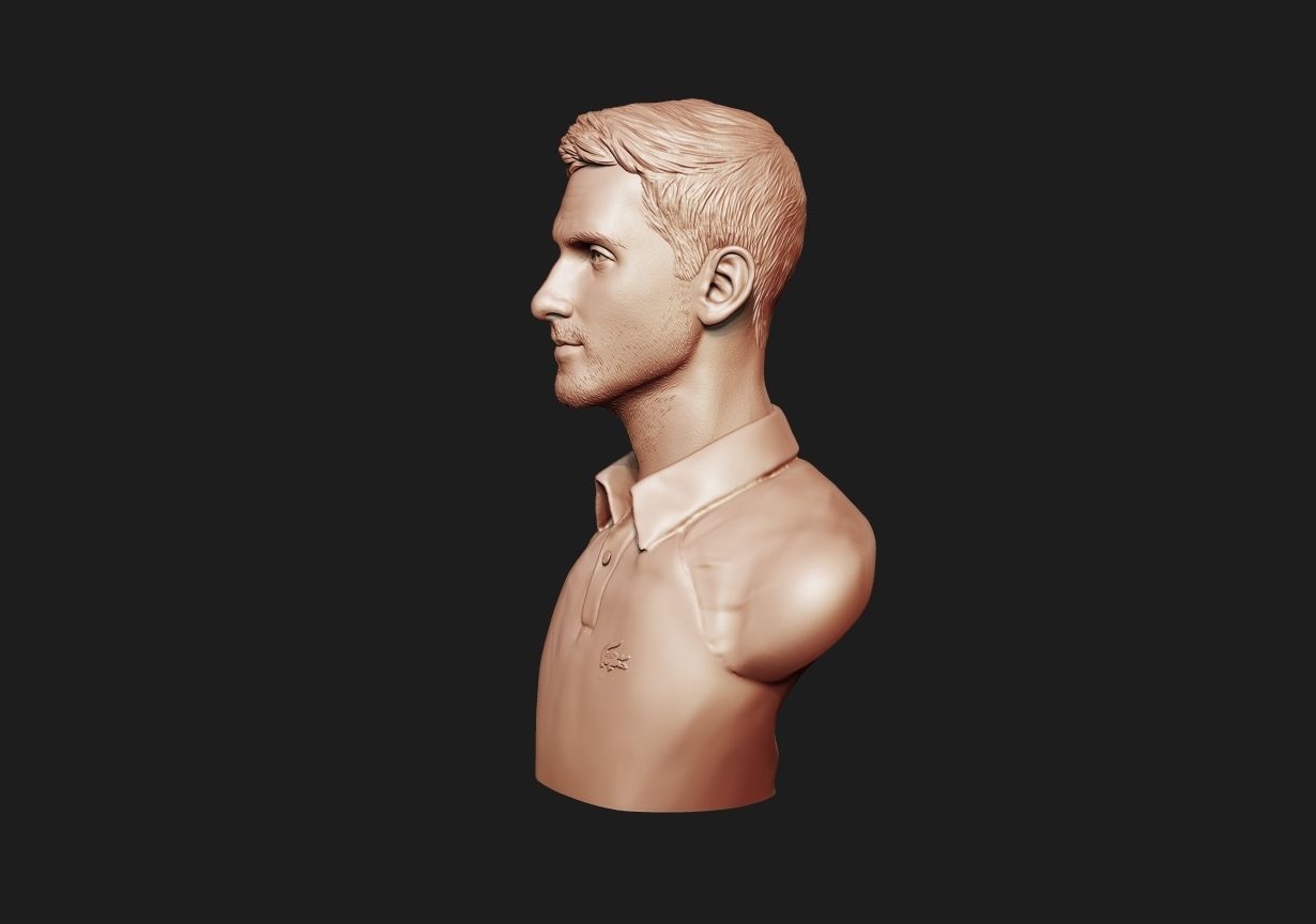 Novak Djokovic 3D print model_18
