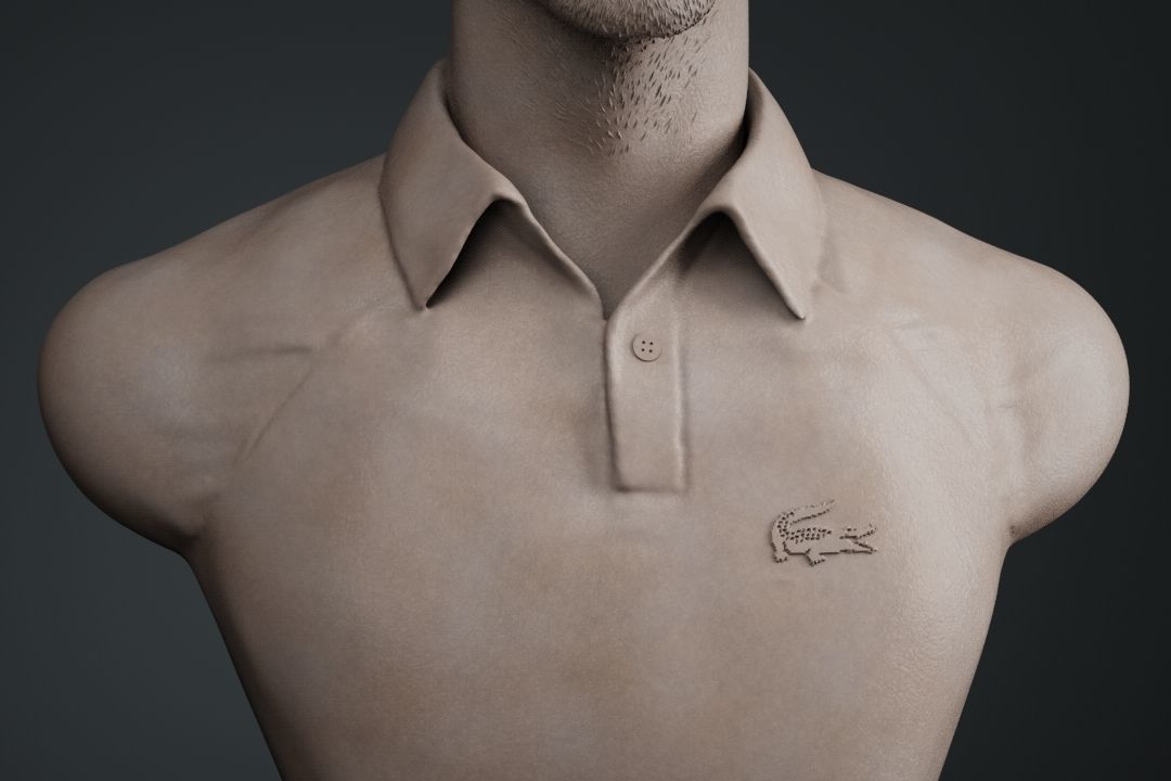 Novak Djokovic 3D print model_7