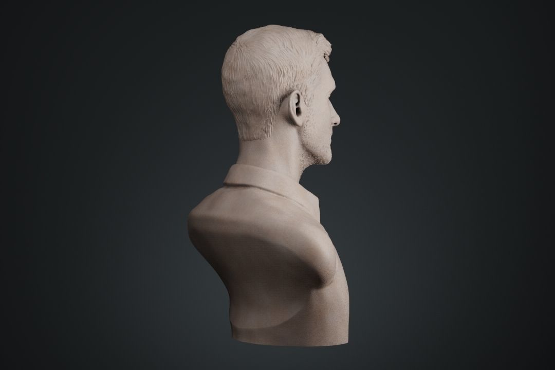 Novak Djokovic 3D print model_15