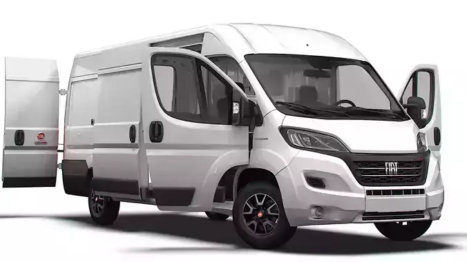 Fiat Ducato Van L4H2 HQ Interior 2023
