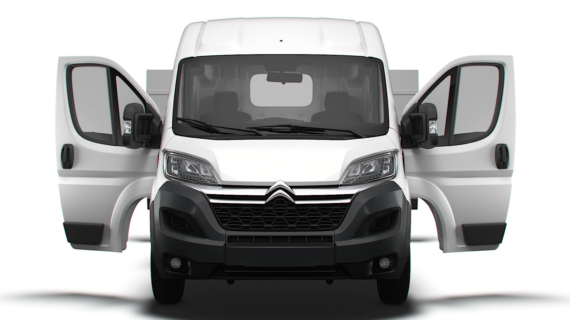 Citroen Jumper Van L4H2 HQ Interior 2023 3D model_6