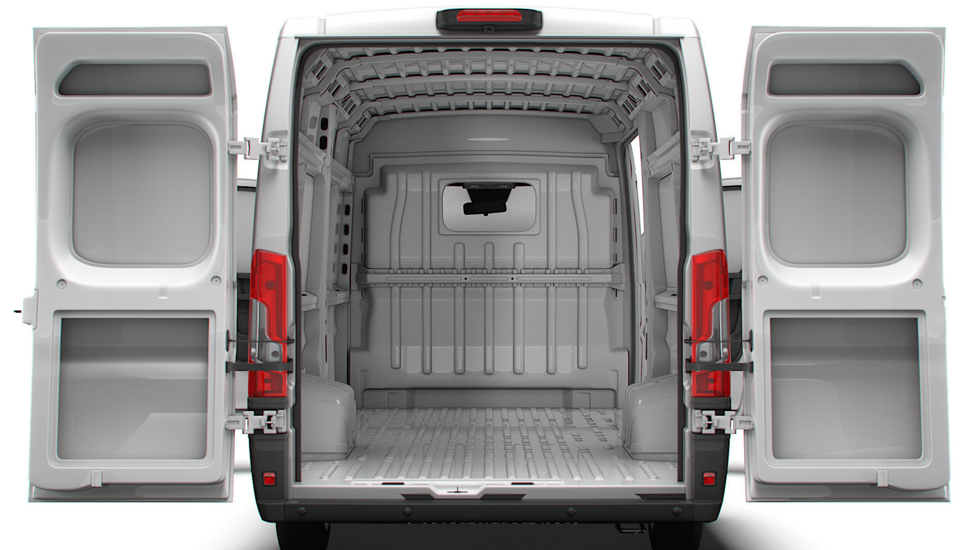 Citroen Jumper Van L4H2 HQ Interior 2023 3D model_10