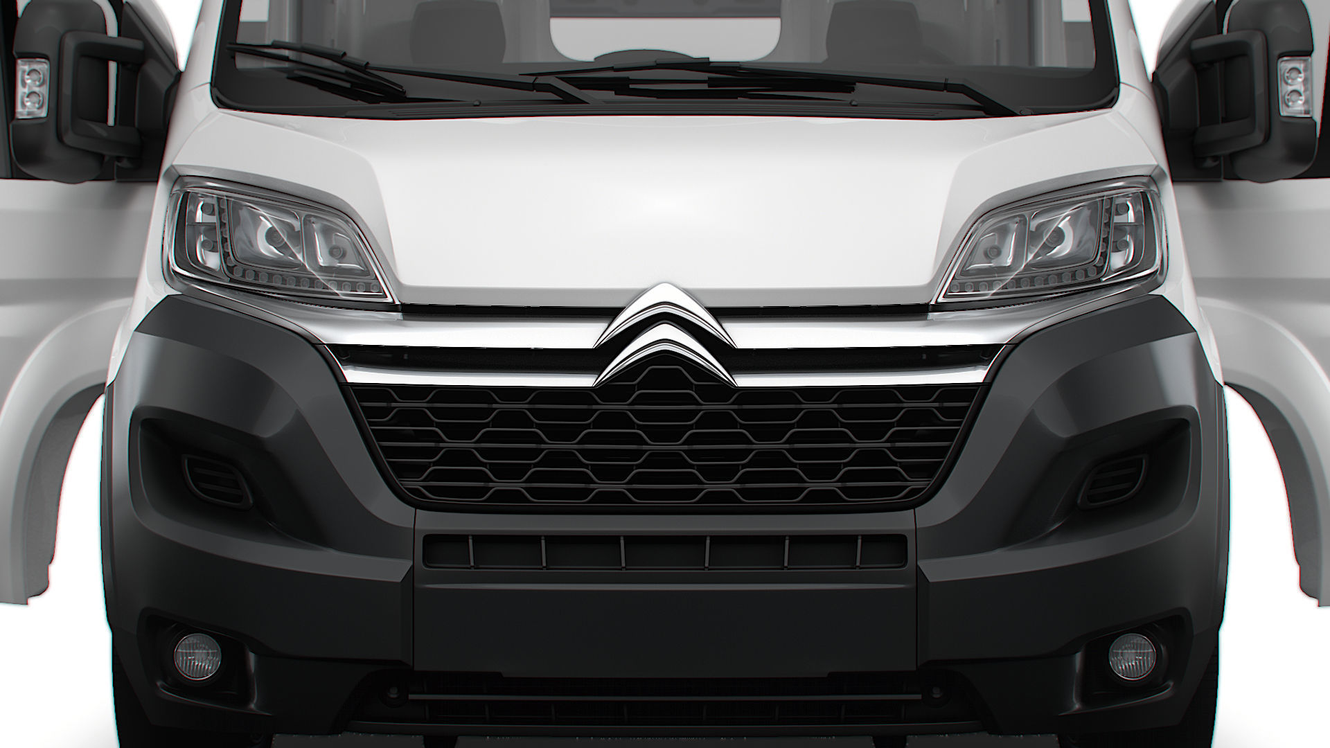 Citroen Jumper Van L4H2 HQ Interior 2023 3D model_7