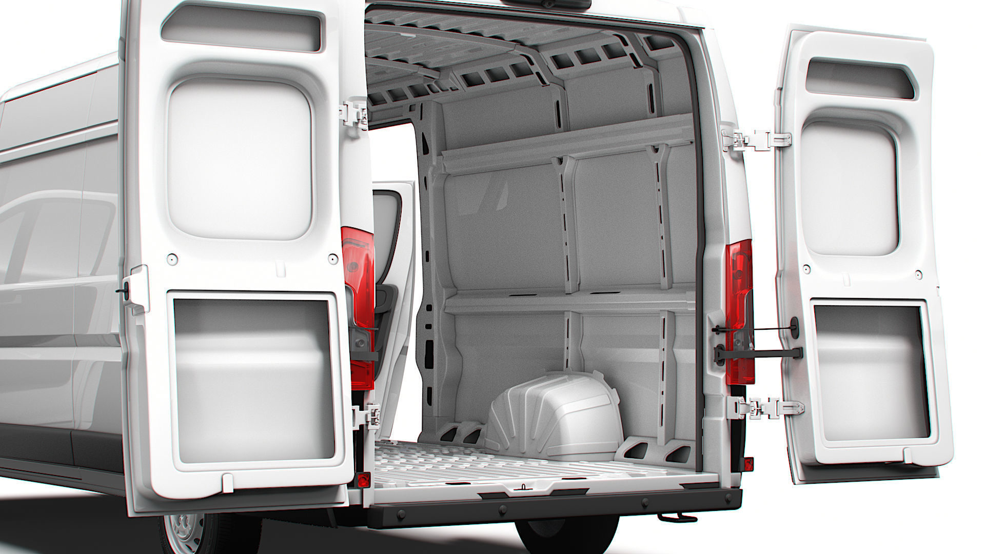 Citroen Jumper Van L4H2 HQ Interior 2023 3D model_2