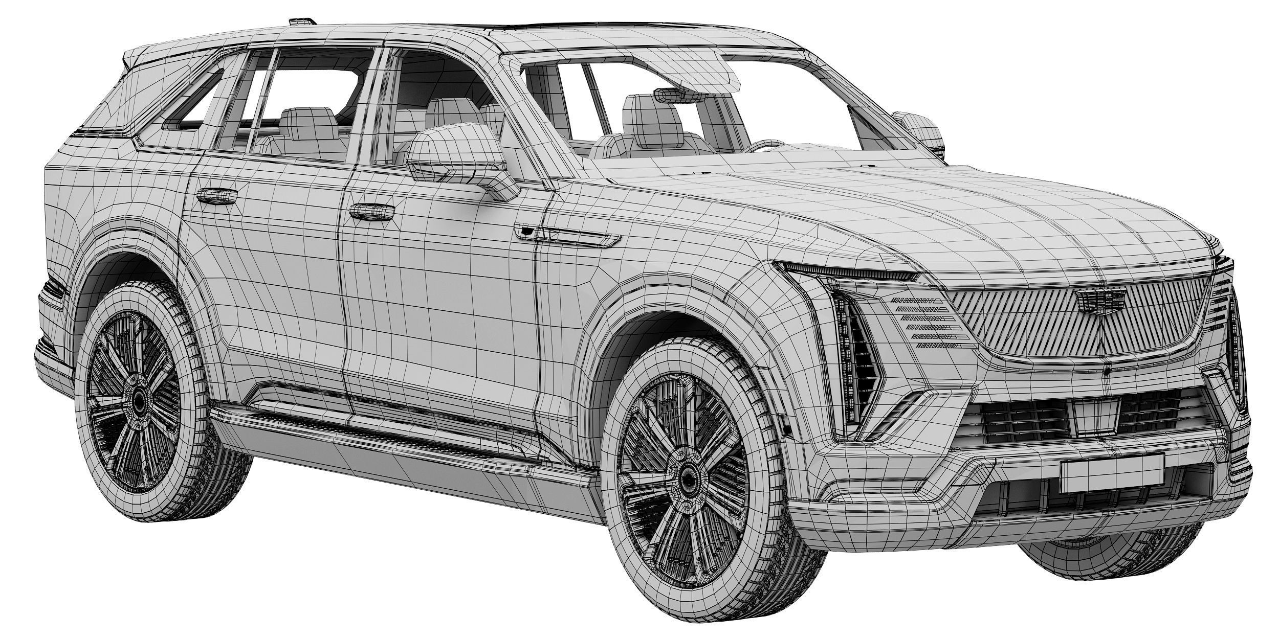 Cadillac Escalade IQ 3D model_14