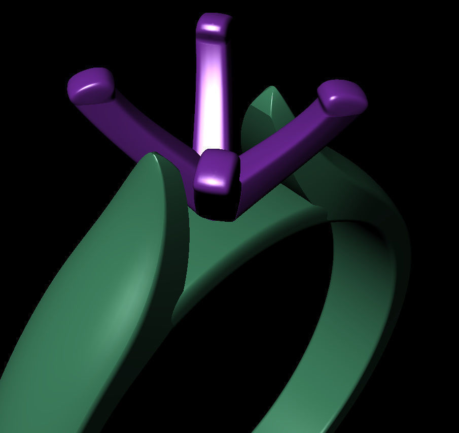 Oval 0-75-CT Quarter Round Profile Shank Width 2-90mm 3D print model_11