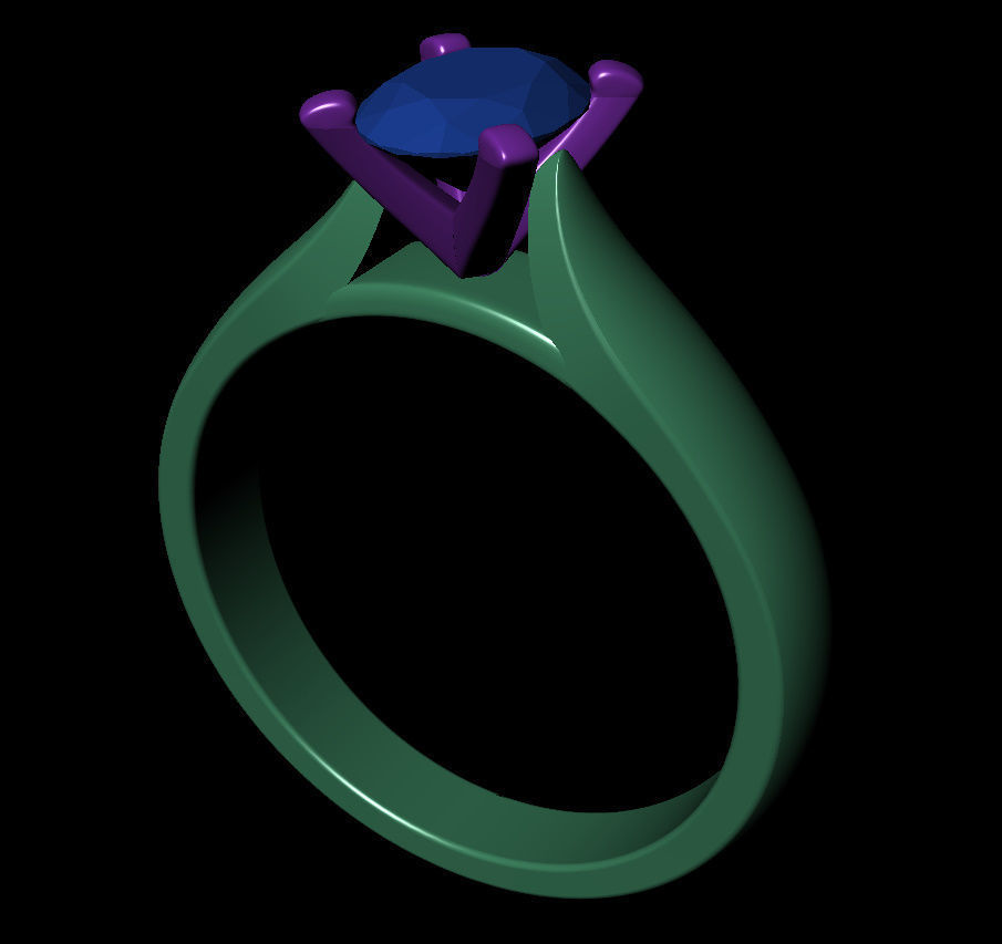 Oval 0-75-CT Quarter Round Profile Shank Width 2-90mm 3D print model_8