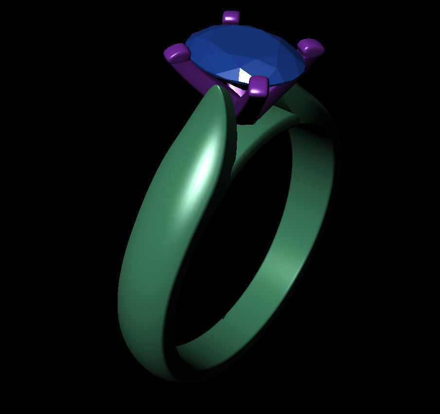 Oval 0-75-CT Quarter Round Profile Shank Width 2-90mm 3D print model_8