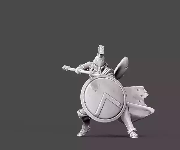 spartan - 35mm scale 3D print model