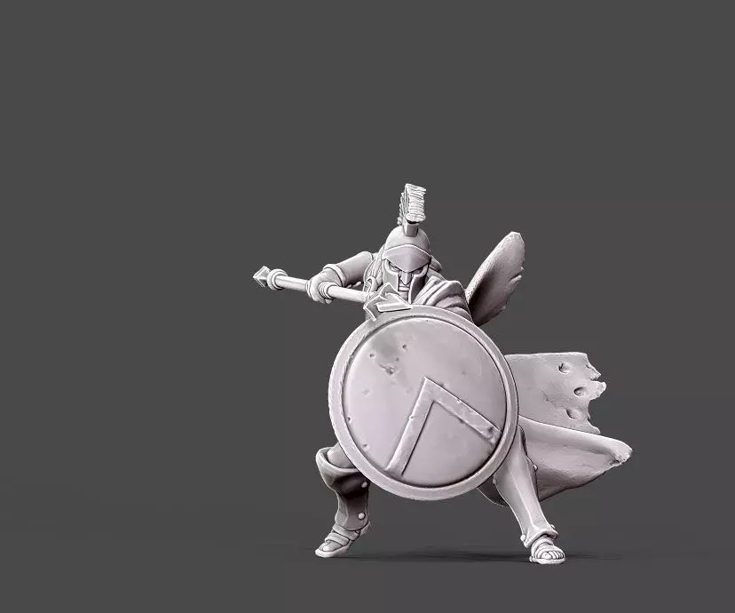 spartan - 35mm scale 3D print model