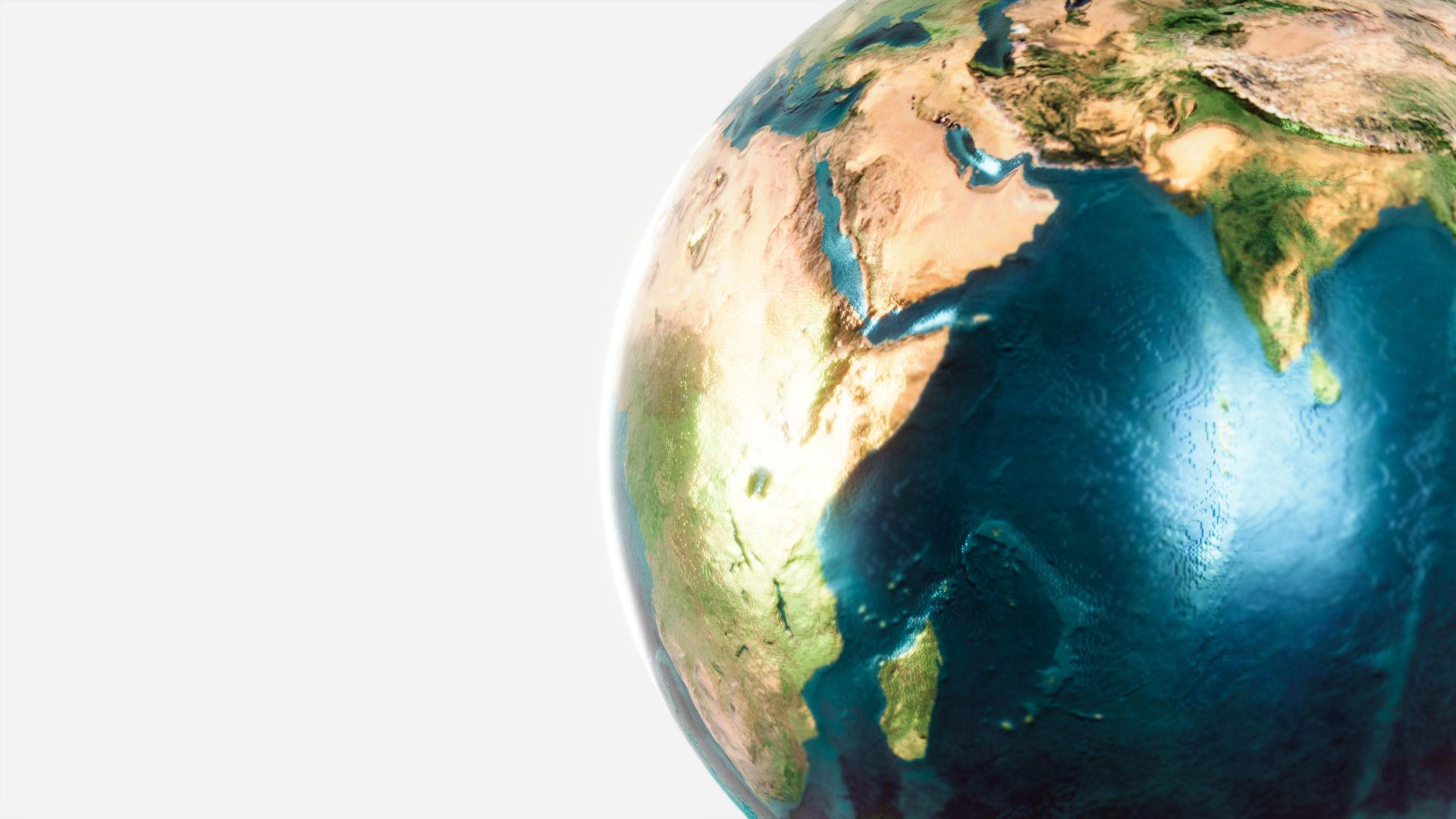 Realistic Planet Earth Low-poly 3D model_2