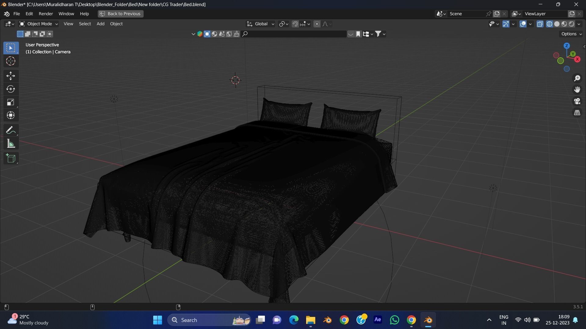 Furniture  Free 3D model_1