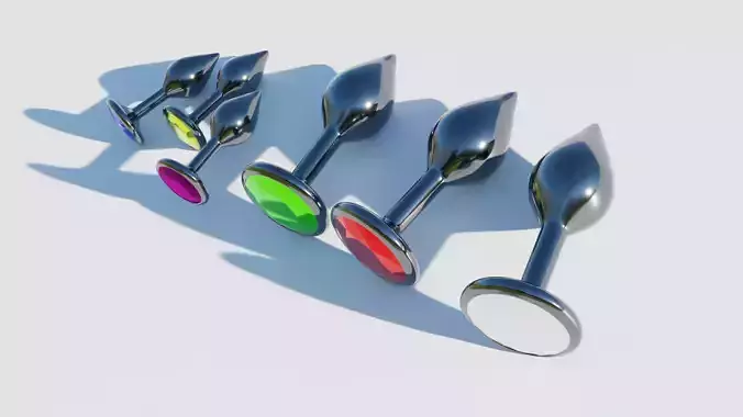 Butt plugs Free 3D model