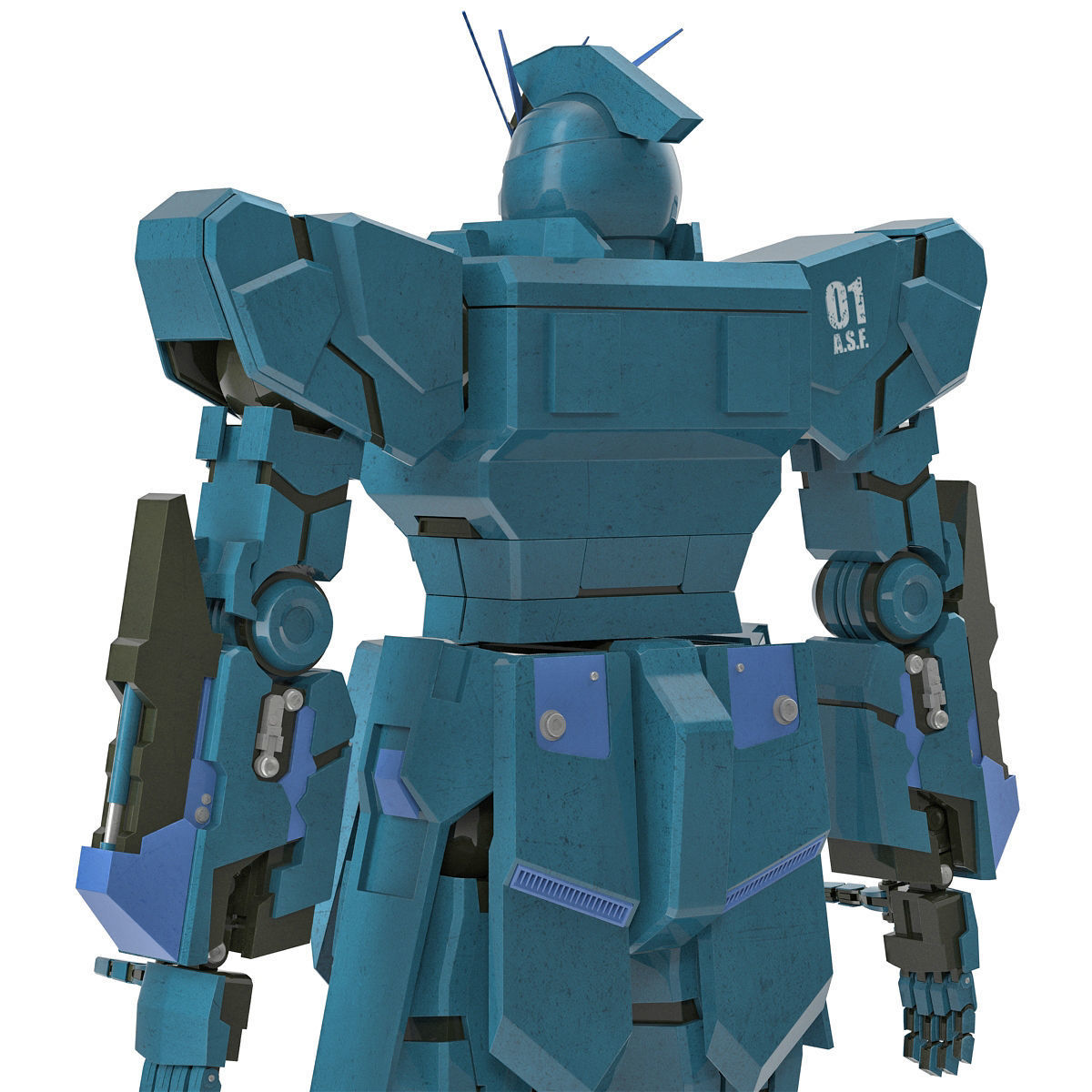 Robot 3D model_3