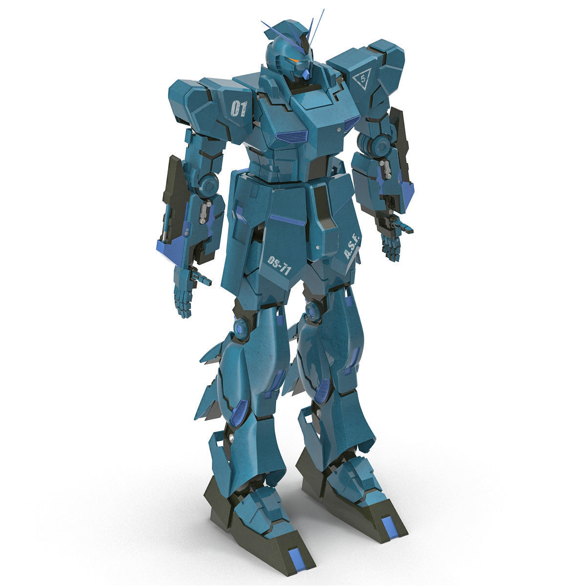 Robot 3D model_22