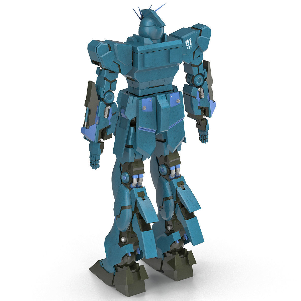 Robot 3D model_19