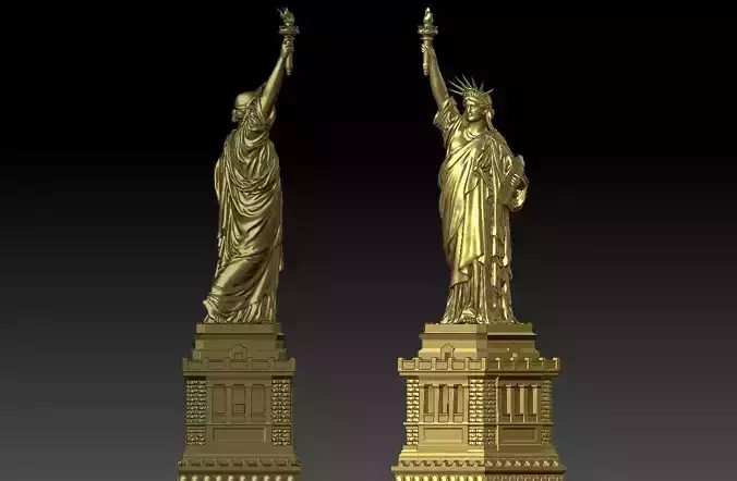 Statue of Liberty 3D print model