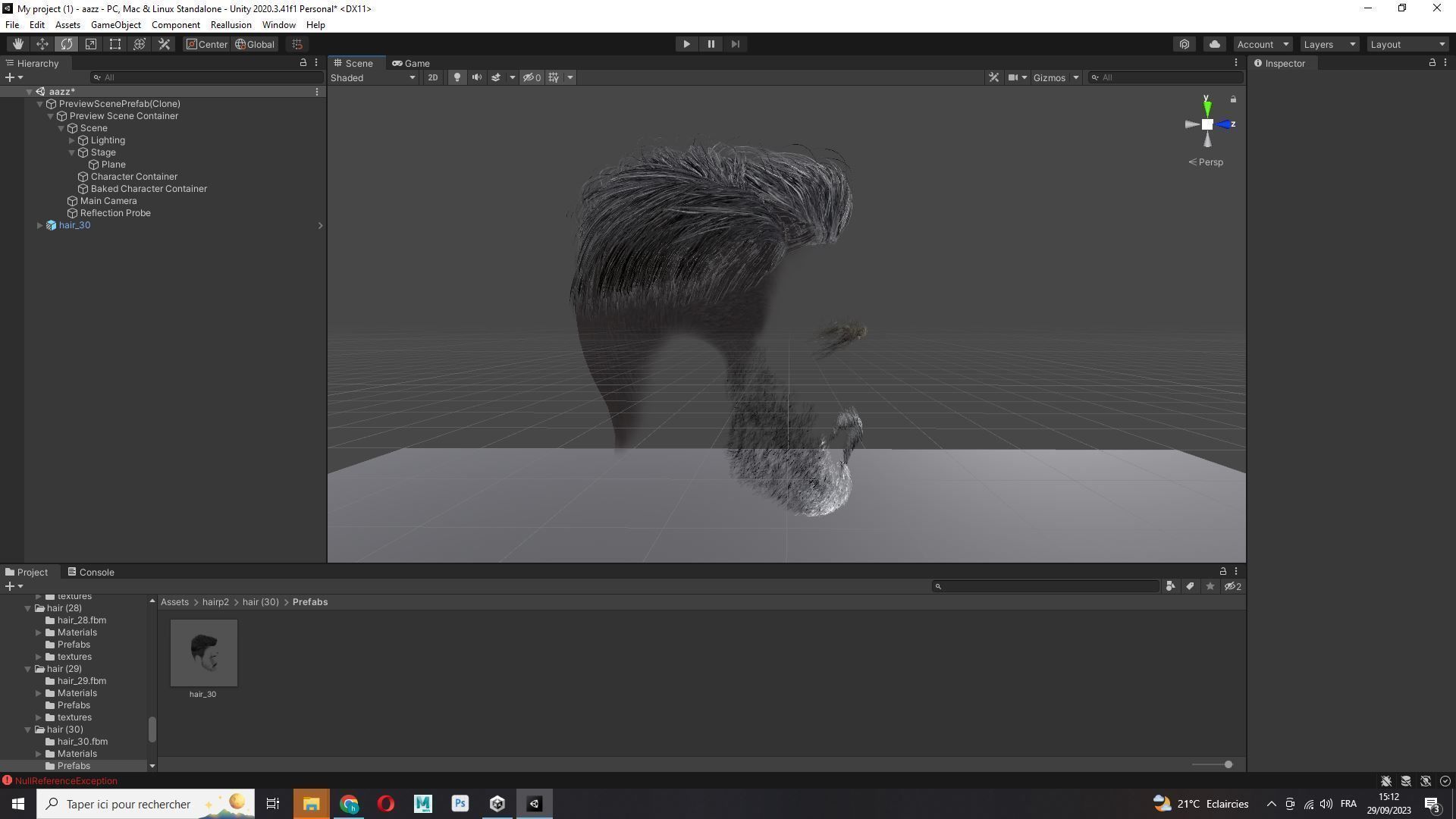 Realistic Male Hair Cut - Pump It Up Low-poly 3D model_18