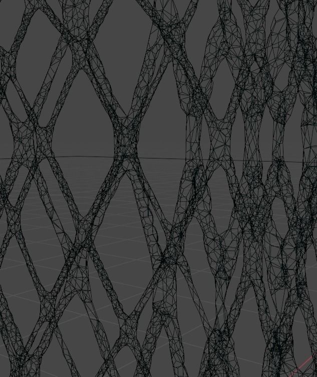 The chair is metal Free 3D model_2