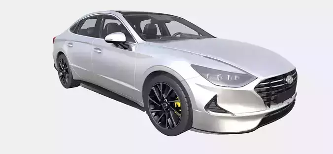 Hyundai Sonata 2020 3D model