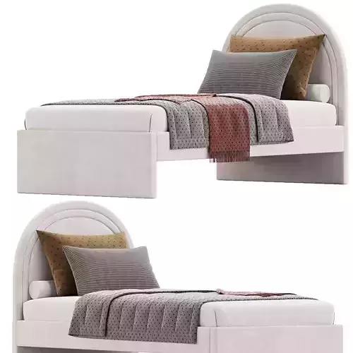  Runda BedRunda 90 Velhat White 3D model