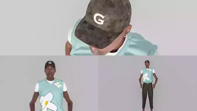 Tyler the Creator 3D Model 3D model