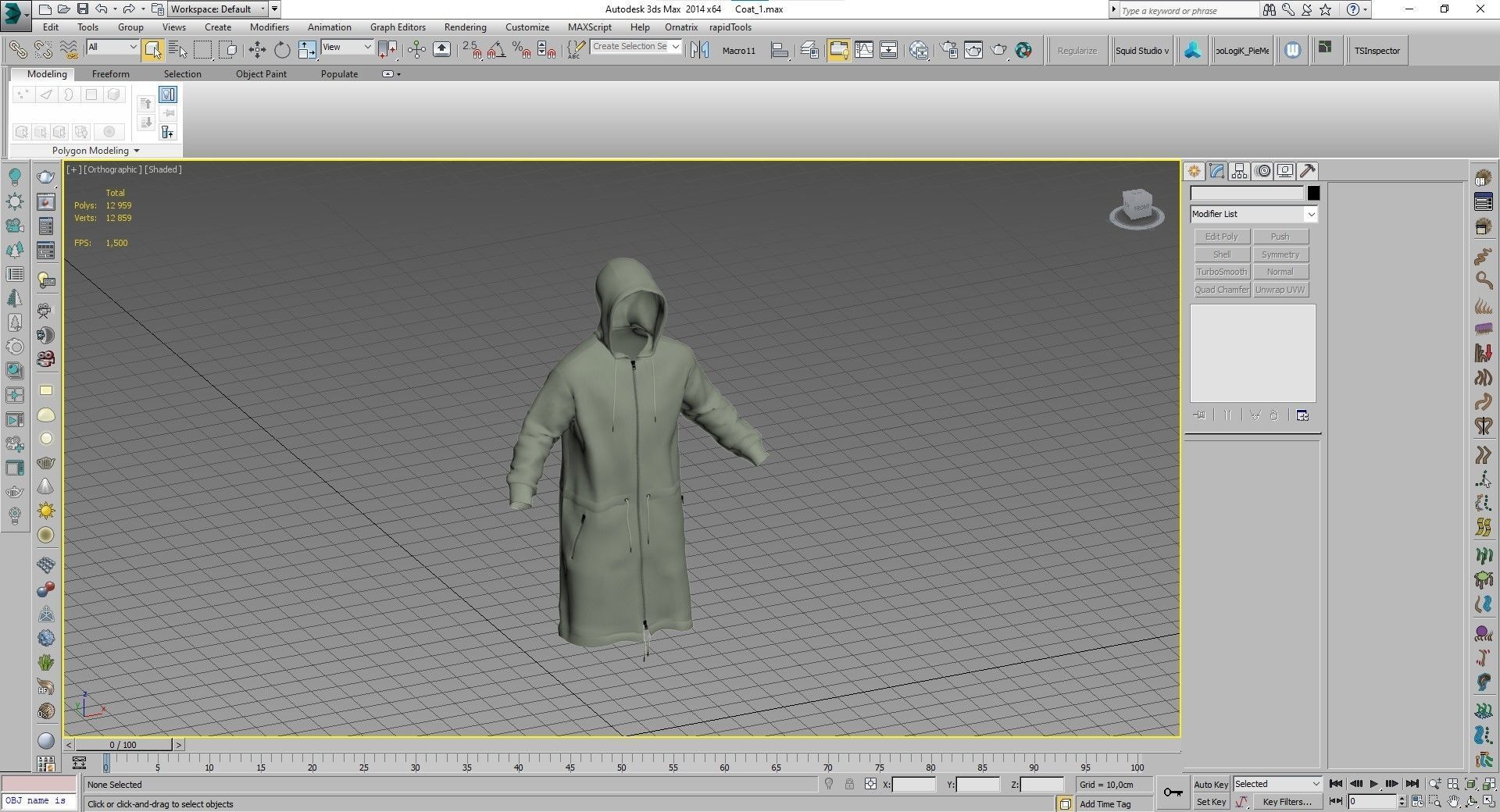 3D Coat Low-poly 3D model_3