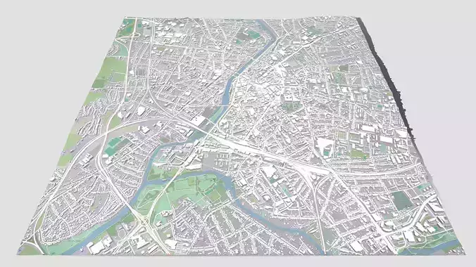 Cityscape Le Mans France