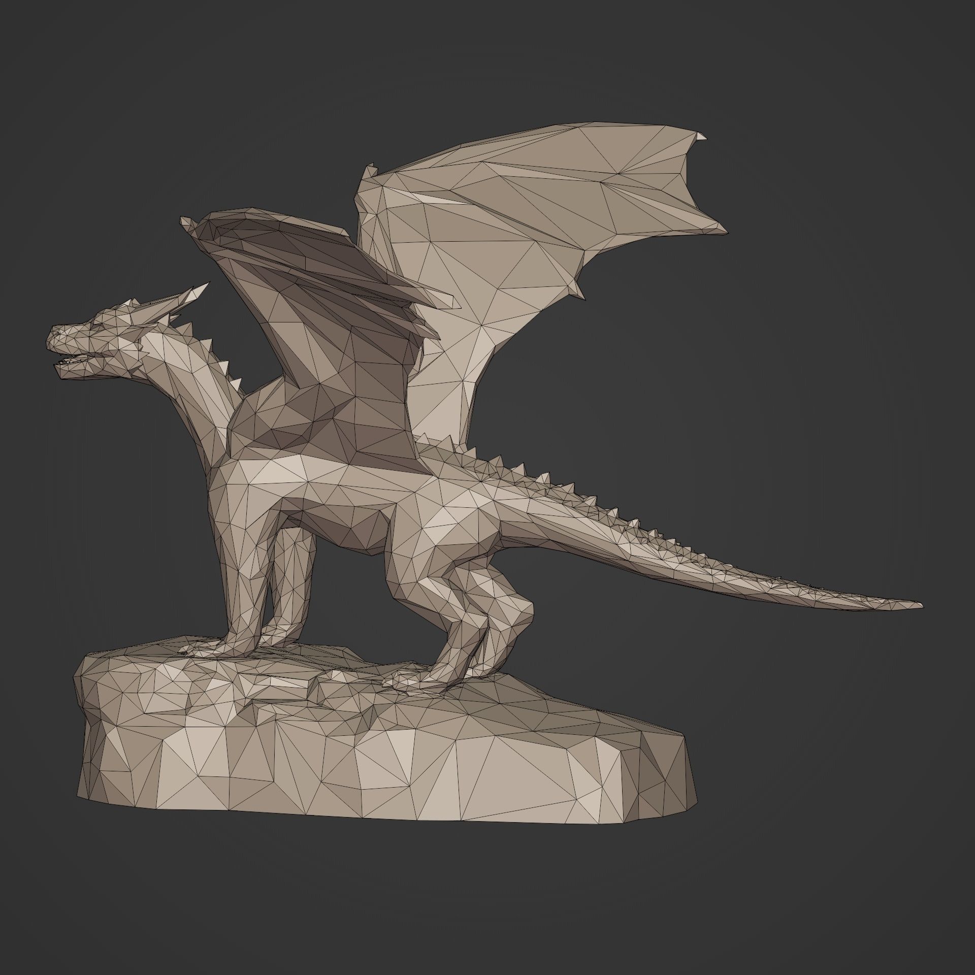 Dragon 3D print model_6