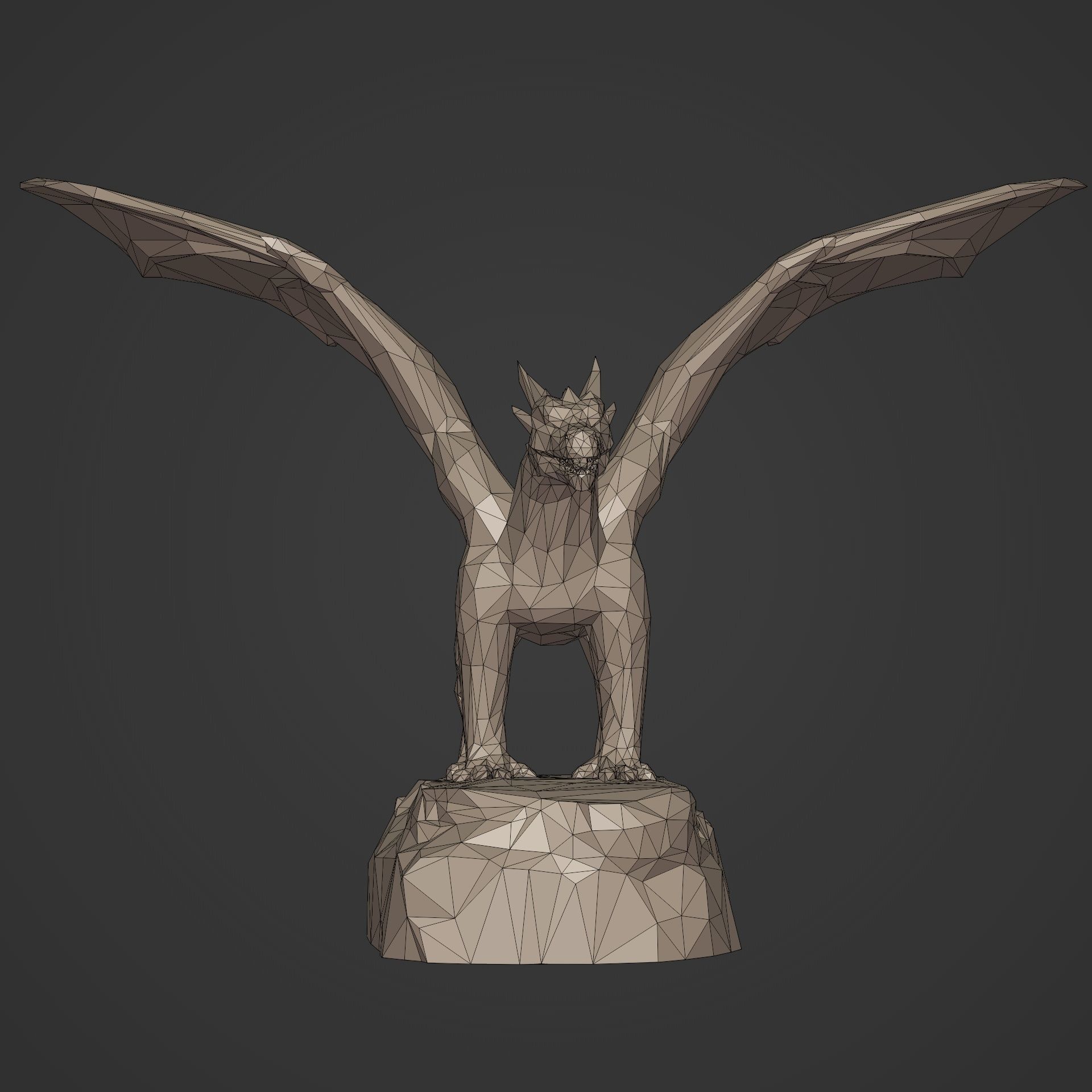 Dragon 3D print model_4