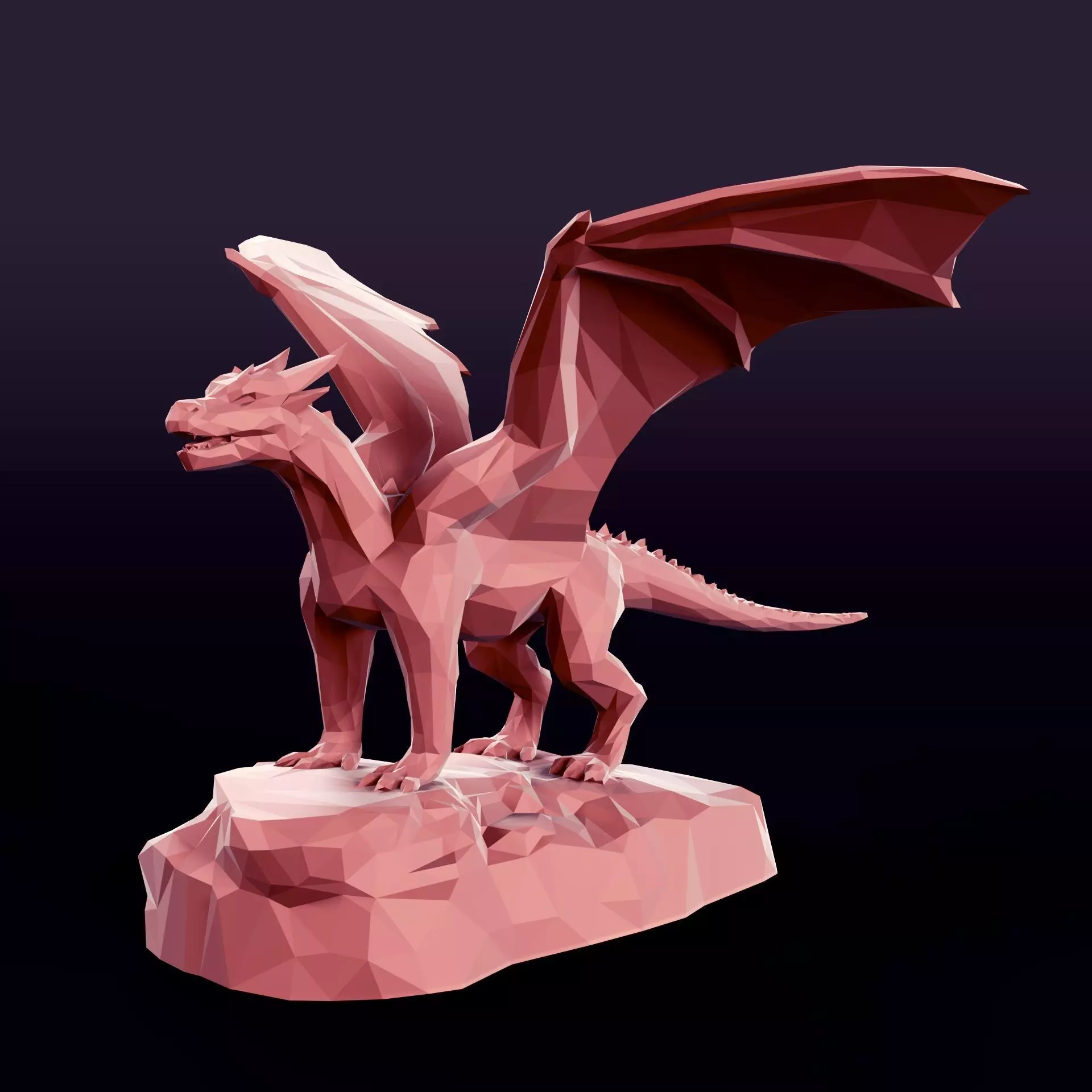 Dragon 3D print model_0