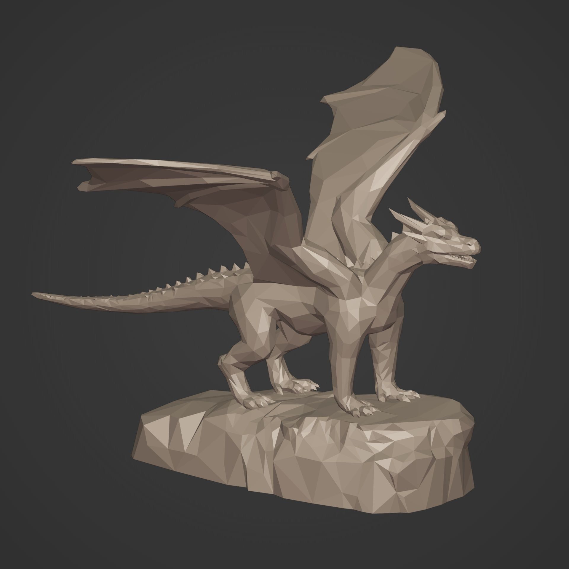 Dragon 3D print model_7