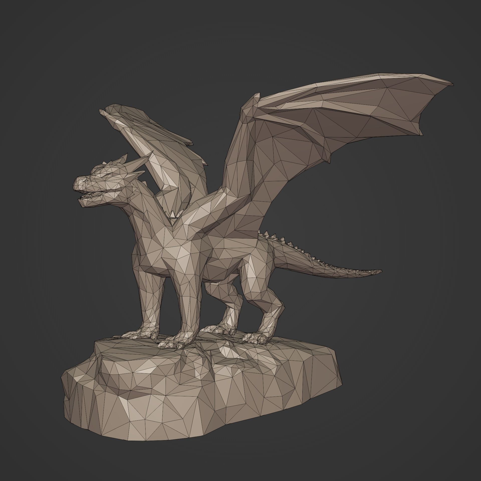Dragon 3D print model_2
