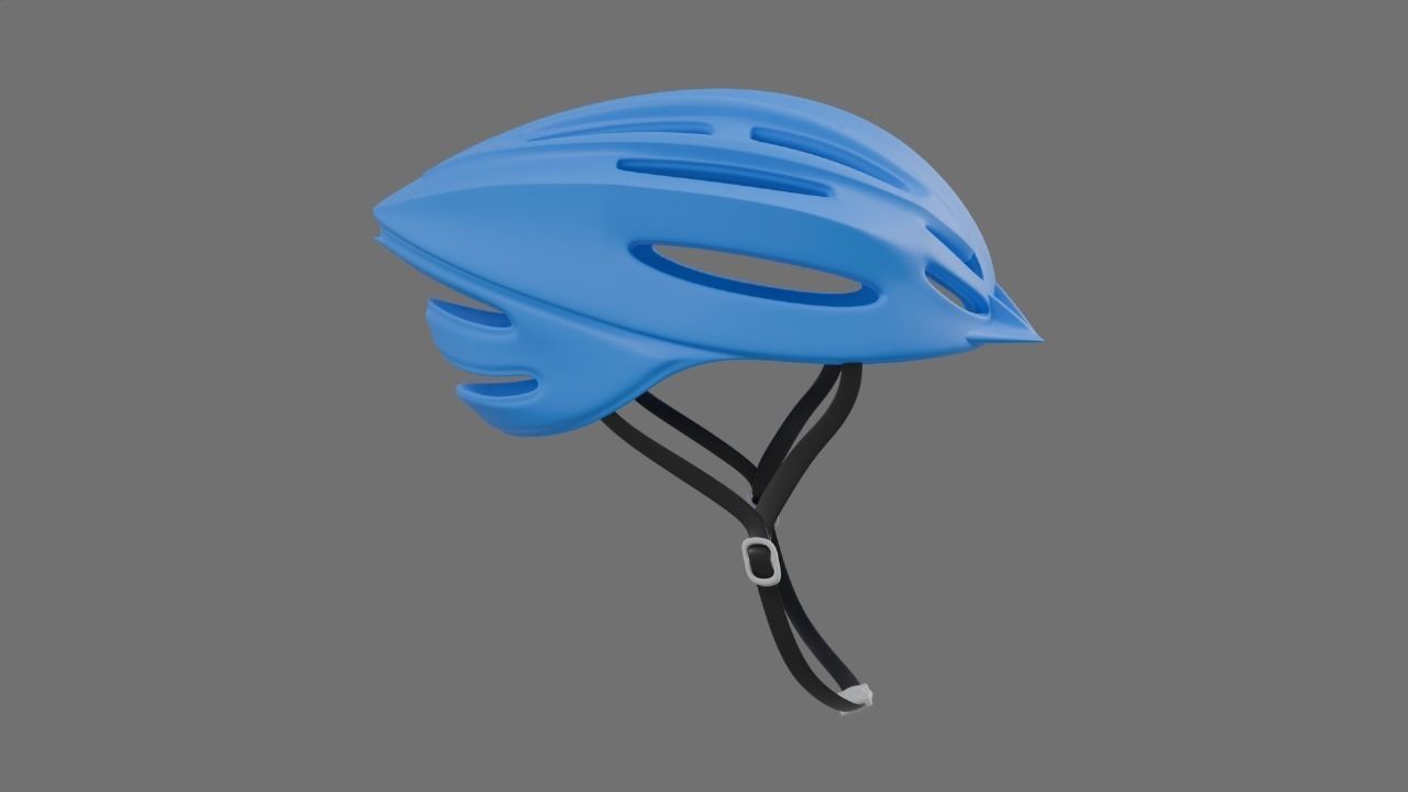 Bicycle helmet  3D model_9