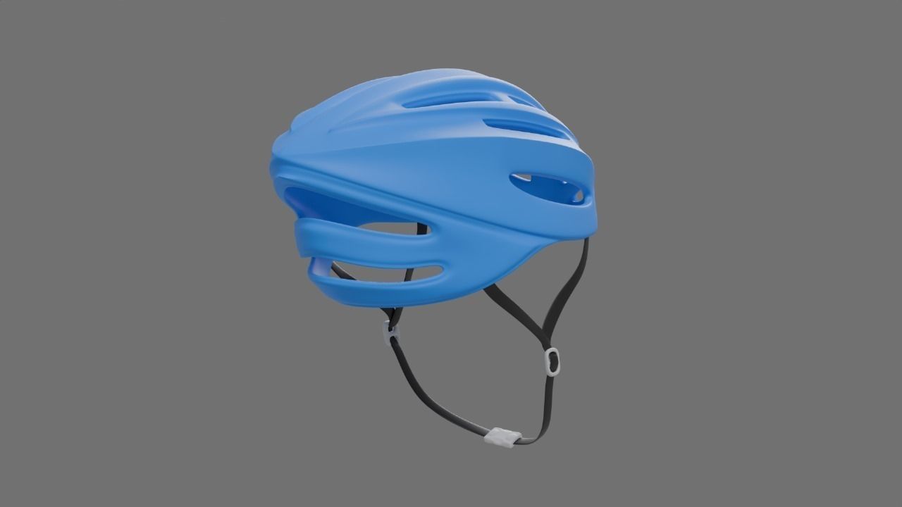 Bicycle helmet  3D model_8