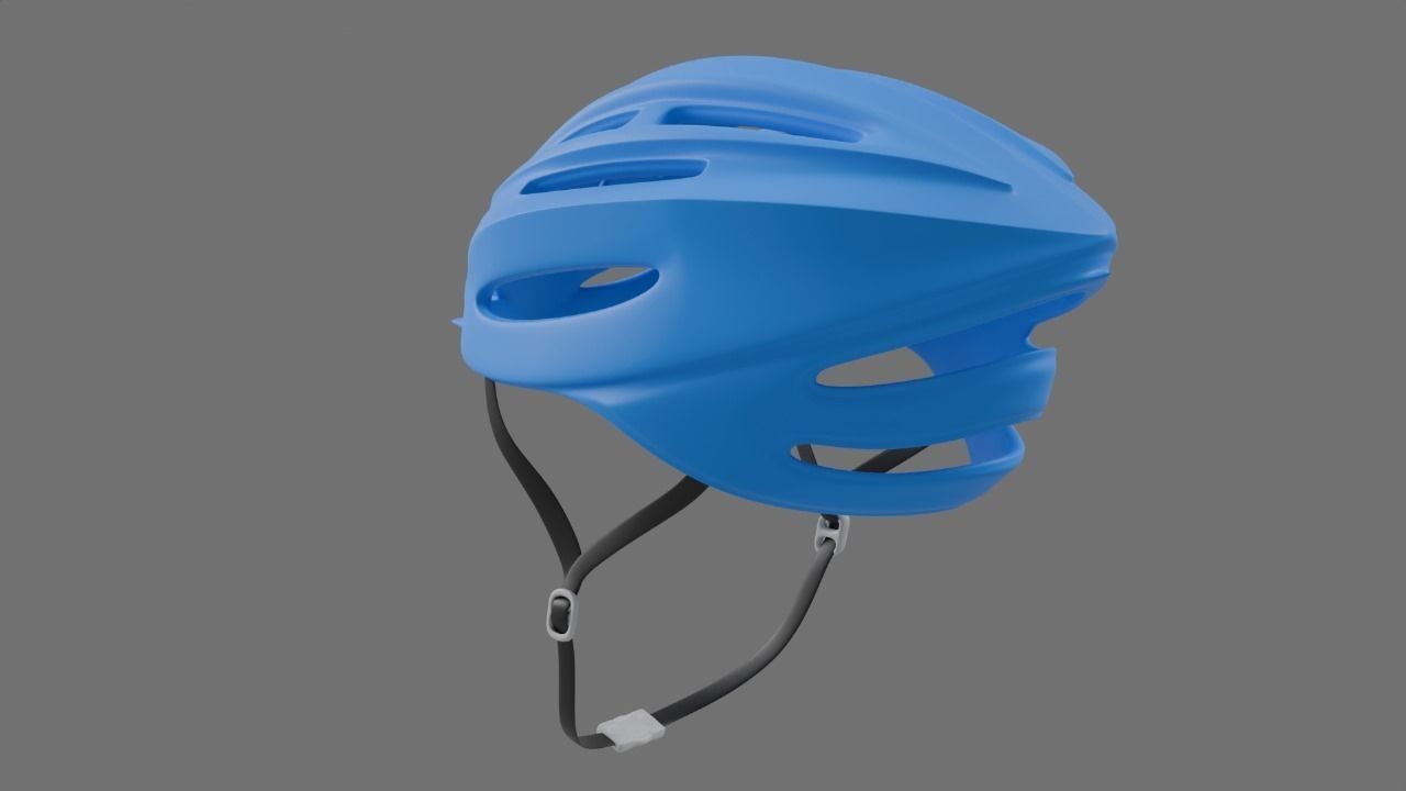 Bicycle helmet  3D model_7