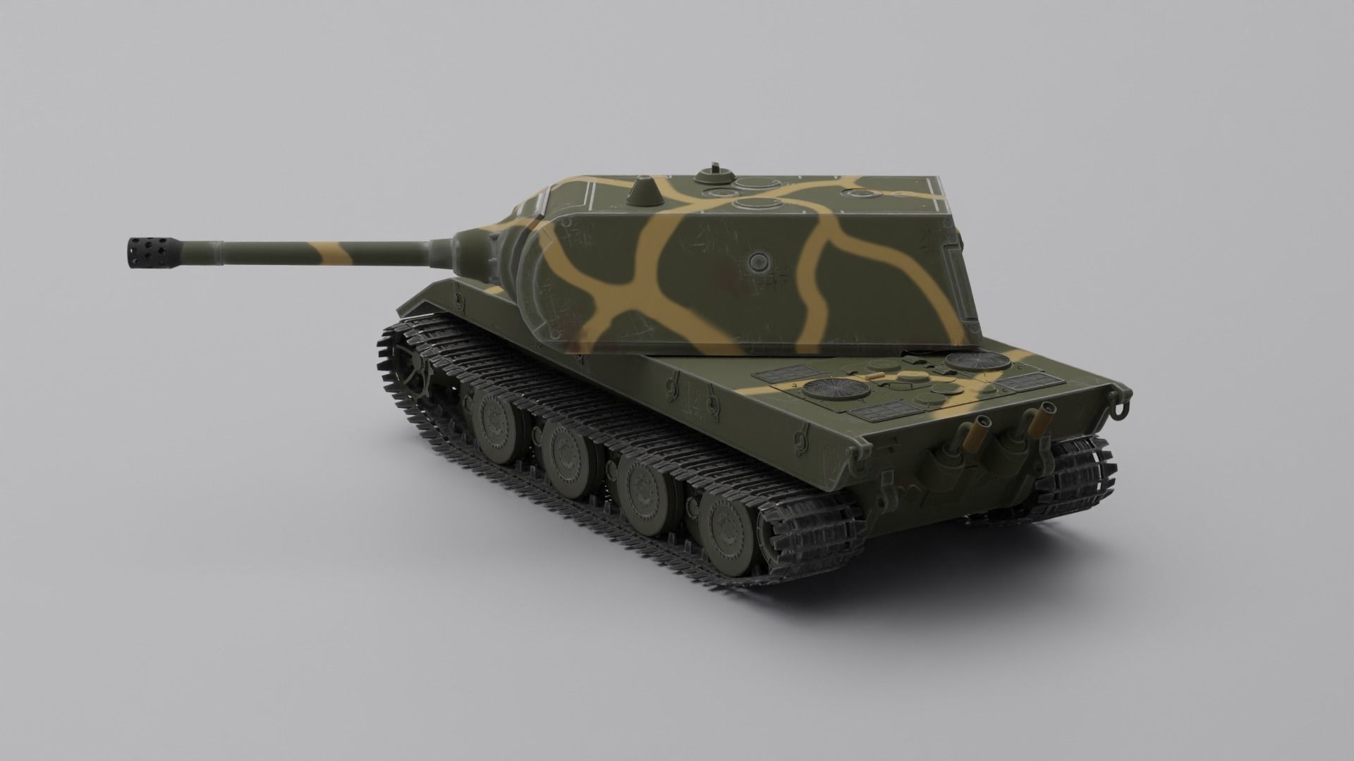 Panzerkampfwagen E-100 3D model_14
