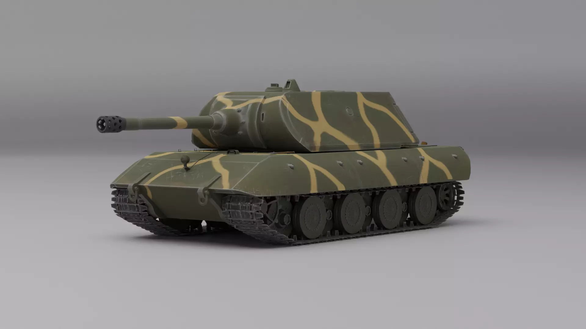 Panzerkampfwagen E-100 3D model_0
