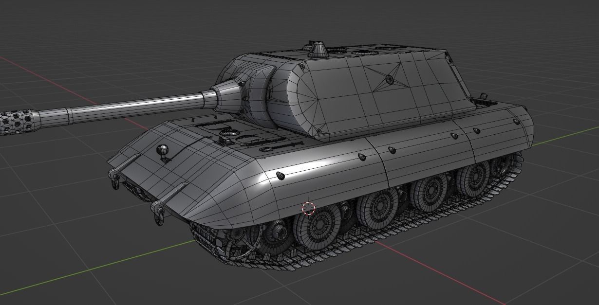 Panzerkampfwagen E-100 3D model_16